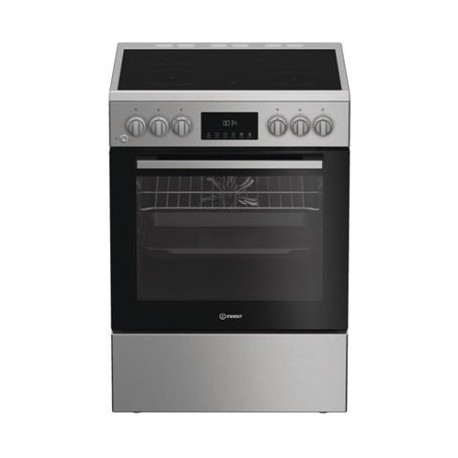 Indesit I6V8LMX Κουζίνα Κεραμική Ανοξείδωτη
