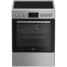 Indesit I6V8LMX Κουζίνα Κεραμική Ανοξείδωτη