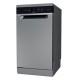 Whirlpool WH6FC11BS7A0X Πλυντήριο Πιάτων 45cm Inox