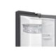 Samsung RS90F66BEFEF Bespoke Ψυγείο Ντουλάπα Μαύρο Μέταλλο 912 1784 726