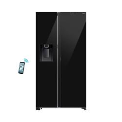 Samsung RS80F64JEBEF Ψυγείο Ντουλάπα Μαύρο 912 1786 716