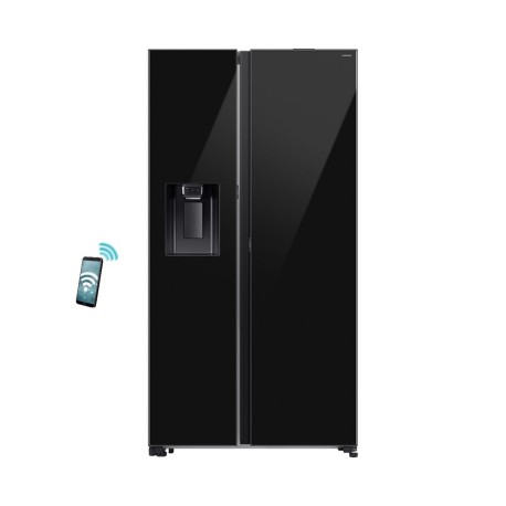 Samsung RS80F64JEBEF Ψυγείο Ντουλάπα Μαύρο 912 1786 716