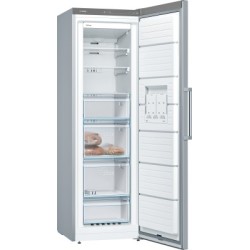 Bosch GSN36VIEP Brushed steel anti-fingerprint Μονόπορτη κατάψυξη 186 60 65