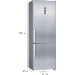 Pitsos PKNB49XIDP Ψυγειοκαταψύκτης Brushed steel anti-fingerprint Total 203 70 67