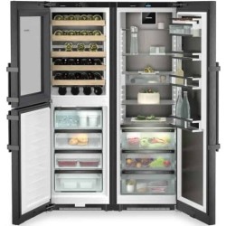 Liebherr XRCbs 5295 Peak BioFresh NoFrost Συνδυασμός side-by-side διαμέρισμα κρασιού 1855 1204 675