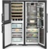Liebherr XRCbs 5295 Peak BioFresh NoFrost Συνδυασμός side-by-side διαμέρισμα κρασιού 1855 1204 675