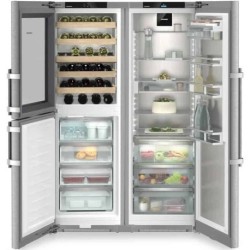Liebherr XRCst 5295 Peak BioFresh NoFrost Συνδυασμός side-by-side διαμέρισμα κρασιού 1855 1204 675