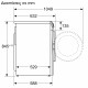 Bosch WGG244ZHGR Σειρά6 Πλυντήριο ρούχων 9kg 1400rpm