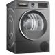 Bosch WQG245DREU Σειρά6 Στεγνωτήριο με αντλία θερμότητας 9kg Cast iron grey