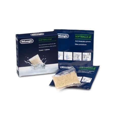 Delonghi DLSC551 Softballs κατά των αλάτων για μηχανές καφέ σετ των 2