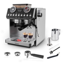 Rohnson R-98200 Μηχανή Espresso Μύλο Άλεσης 2800W