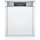 Bosch SMI4HTS00E Σειρά4 Εντοιχιζόμενο πλυντήριο πιάτων με εμφανή μετόπη 60cm INOX