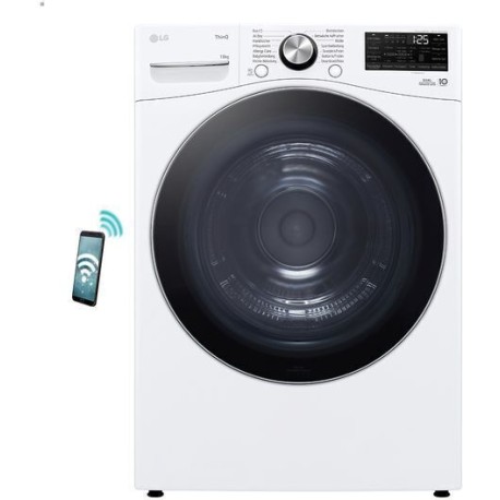 LG RH18U8AVCW Στεγνωτήριο 18kg Υβριδικό Aντλία θερμότητας