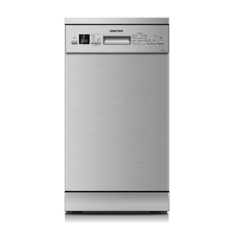 UNITED DWU 10451FSI ΕΛΕΥΘΕΡΟ ΠΛΥΝΤΗΡΙΟ ΠΙΑΤΩΝ 45CM INOX