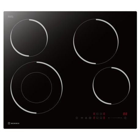 MORRIS MVF 65394 ΚΕΡΑΜΙΚΗ ΕΣΤΙΑ 5ΖΩΝΩΝ 60cm