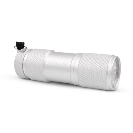 SONORA SILVER VERTEX Αλουμινένιος mini φακός LED 30lm