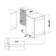 Whirlpool W8F HS61-X Ελεύθερο πλυντήριο πιάτων 60cm