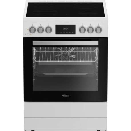 Whirlpool W6V8LCSW Ελεύθερη Κεραμική Κουζίνα Λευκή