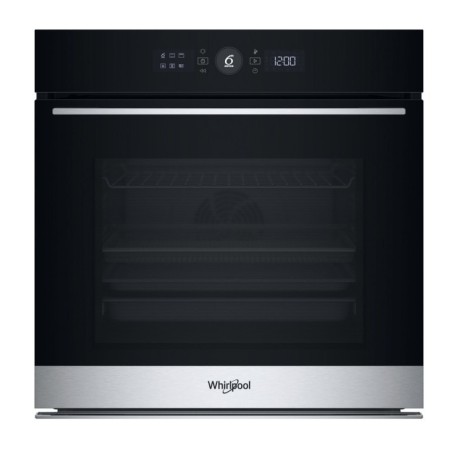 WHIRLPOOL WOI5S81HM1SXA ΕΝΤΟΙΧΙΖΟΜΕΝΟΣ ΦΟΥΡΝΟΣ ΜΑΥΡΟΣ INOX