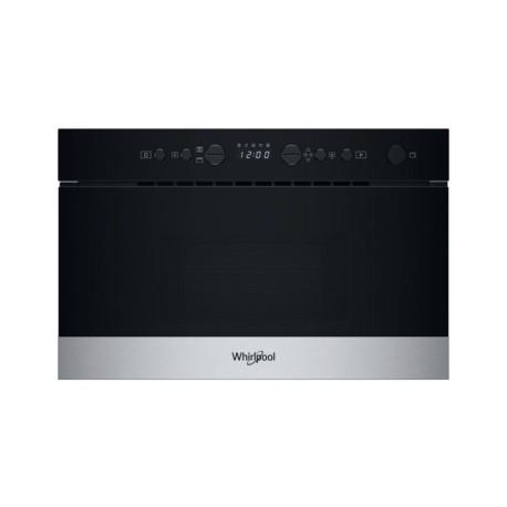 Whirlpool WMN574BXA Εντοιχιζόμενος φούρνος μικροκυμάτων Μαύρο Inox