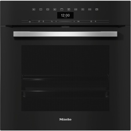Miele H-7365BP-D OBSW 230-50 Μαύρος Φούρνος θερμόμετρο και πυρόλυση 12102280