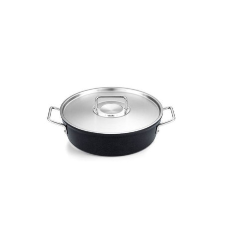 Fissler Adamant Ανοξείδωτη Ημίχυτρα μεταλλικό καπάκι 24cm 15612424000