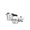 Fissler Vitaquick Premium Set Quattro 6lt 3 5lt 2-καπ Χύτρα Ταχ 60241013090