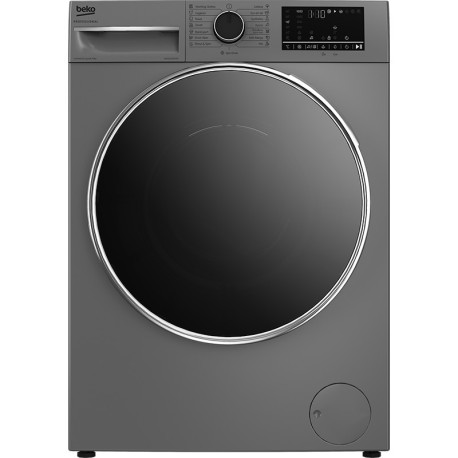 BEKO Professional AWGB 1012S PRO ΠΛΥΝΤΗΡΙΟ ΡΟΥΧΩΝ 10kg Silver Line