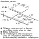 Bosch PKN645FP2E Σειρά6 Ηλεκτρικές εστίες 60cm εντοιχιζόμενη με πλαίσιο
