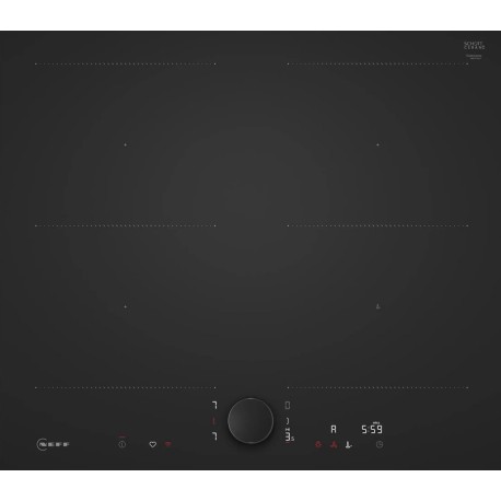Neff T56NUQ4A0 N90 Επαγωγικές εστίες 60cm Matt black
