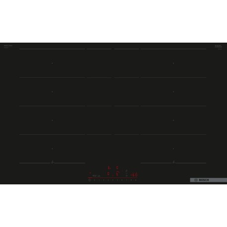 Bosch PXY83KHC1E Σειρά 6 Επαγωγικές εστίες 80cm Μαύρο εντοιχιζόμενη χωρίς πλαίσιο