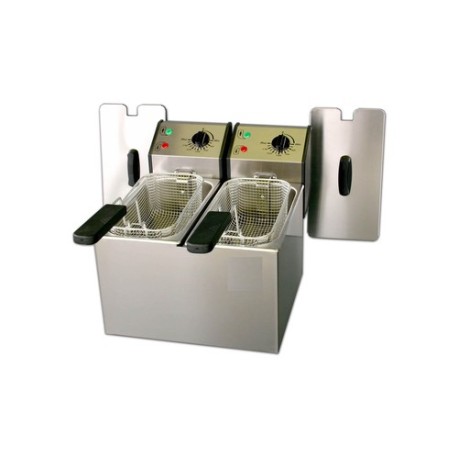 Φριτέζα ηλεκτρική επιτραπέζια 2x5Lt ROLLER GRILL FD50D