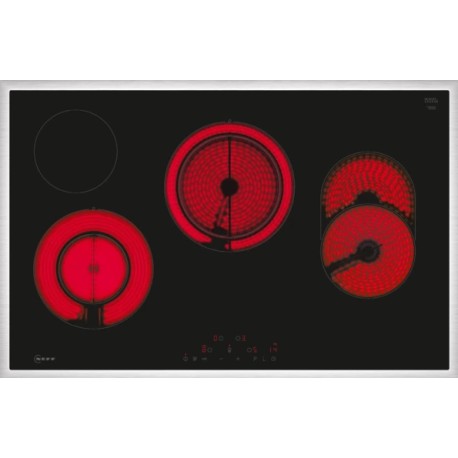 Neff T18SDH9L0 N70 Ηλεκτρικές εστίες 80cm εντοιχιζόμενες με πλαίσιο