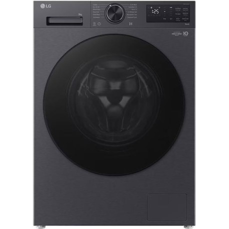 LG F2X50S9TBB Μαύρο Πλυντήριο Ρουχων 9kg