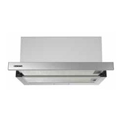 Eskimo ES-HDTS63IN Απορροφητήρας Συρόμενος Inox Μαύρο