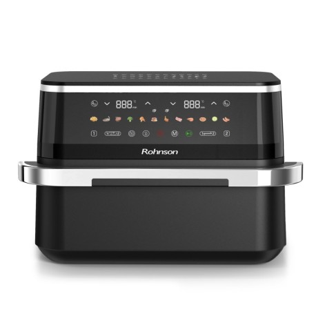Rohnson R28019 Air Fryer Μονή ή Διπλή 9L