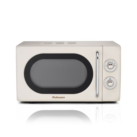 Rohnson R2057 Retro Φούρνος Μικροκυμάτων Ivory 20L