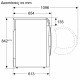 Bosch WTH83208GR Σειρά 4 Στεγνωτήριο με αντλία θερμότητας 8 kg