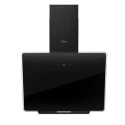 Midea MCVN606 Μαύρος Απορροφητήρας Επιτοίχιος Καμινάδα Γωνία