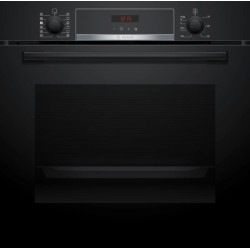Bosch HQA574BB3 Σειρά 4 Εντοιχιζόμενος φούρνος με λειτουργία επιπρόσθετου ατμού Μαύρο