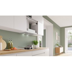 Bosch Σειρά 4 DHL755BM Ασημί μεταλλικό Μηχανισμός απορρόφησης 75cm