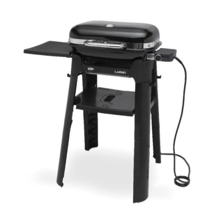 Weber Lumin Compact Με Βάση Black Ηλεκτρική Ψησταριά 1501653