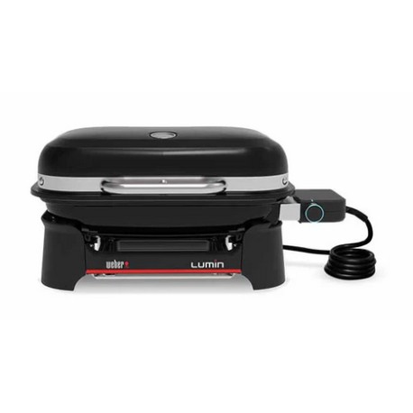Weber Lumin Compact Ηλεκτρική Ψησταριά Black 1502044
