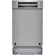 Bosch SPI4HMS13E Σειρά 4 Εντοιχιζόμενο πλυντήριο πιάτων με εμφανή μετόπη 45cm INOX