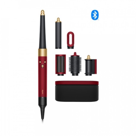 Dyson HS08 Airwrap-id Straight Wavy Red Velvet Gold Multistyler 596926-01 87380