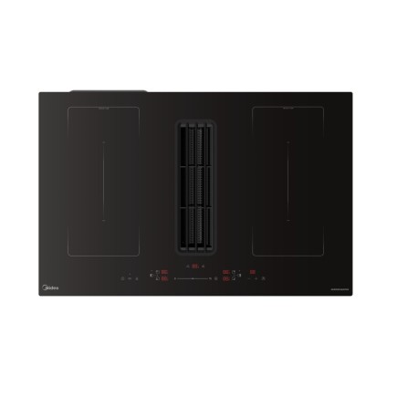 Midea MIH742FY58K2Y Επαγωγική Εστία με ενσωματωμένο απορροφητήρα 80cm