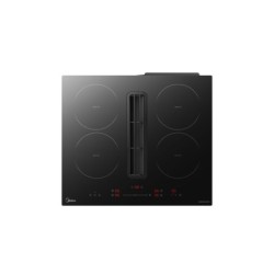 Midea MIH742FY18K0Y Επαγωγική Εστία με ενσωματωμένο απορροφητήρα 60cm