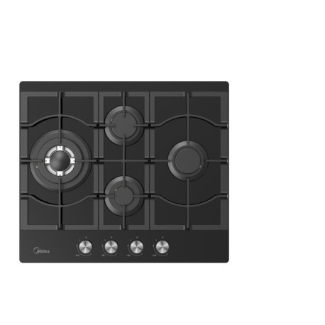 Midea MG60GM097AH2B-EU Εντοιχιζόμενη εστία αερίου 4αυτόνομοι καυστήρες 1τριπλός