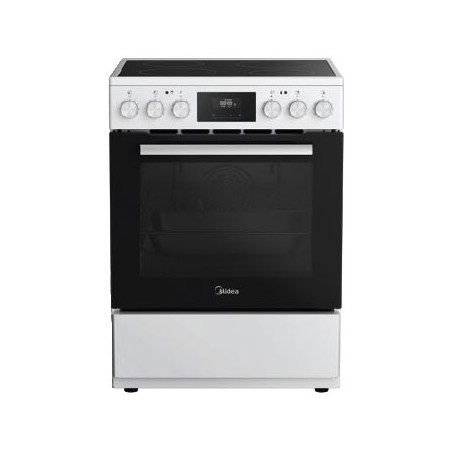 Midea MFO24D-AE4R10F-WH Ελεύθερη κεραμική κουζίνα Λευκή