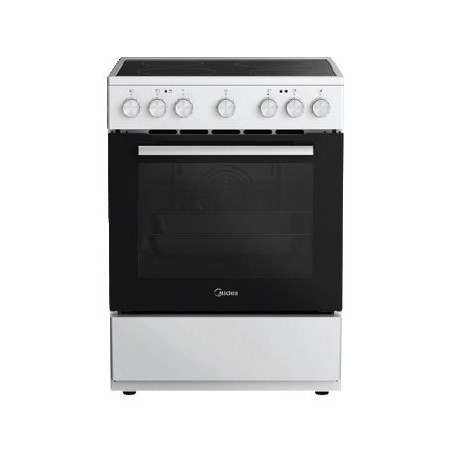 Midea MFO24D-ME4R10F-WH Ελεύθερη κεραμική κουζίνα Λευκή
